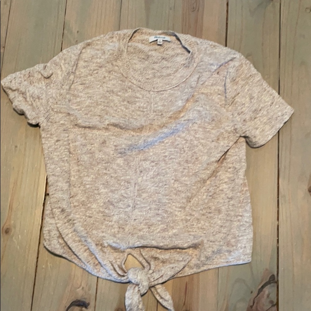 Madewell sweater shirt